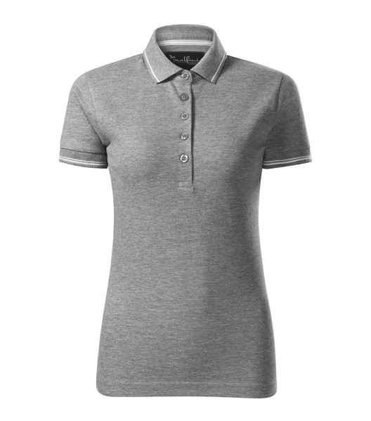 Polokošile Dámská Malfini Premium® Perfection Plain - Tmavě Šedý Melír / M