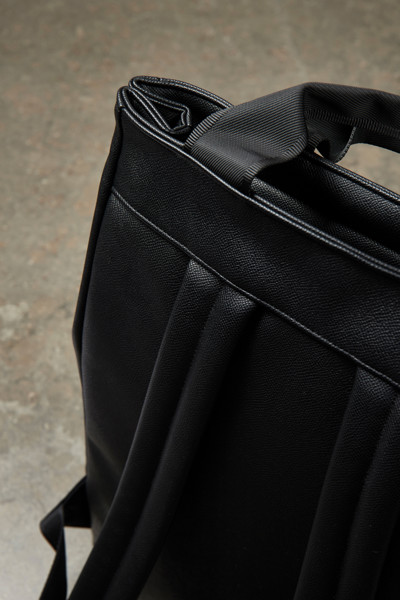 Vinga Bermond recycled backpack, 17 inch laptop fit - Black