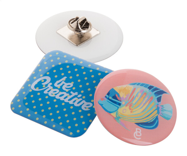 Badge époxy sur-mesure EpoBadge Maxi