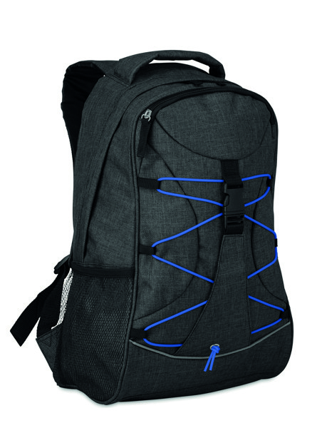 Zaino con cordino colorato Glow Monte Lema - Blu Royal