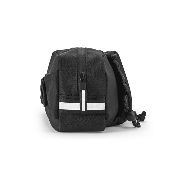 DELFOS POUCH. 300D serecyklovaného polyesteru a 600D serecyklovaného polyesteru ledvinka s reflexními prvky