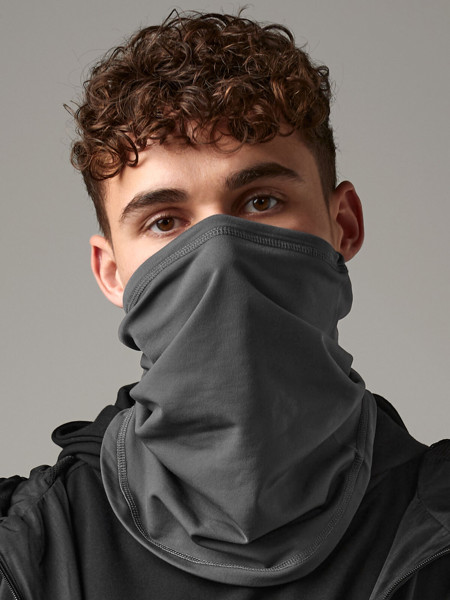 Softshell Sports Tech Neck Warmer - Graphite Grey