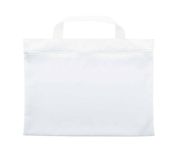 Custom Document Bag Cazure - White