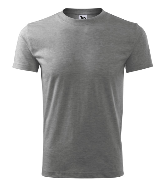 Tričko Pánské Malfini® Classic New - Tmavě Šedý Melír / XL
