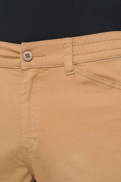 Unisex Cotton Stretch Trousers - Dark Grey / 46