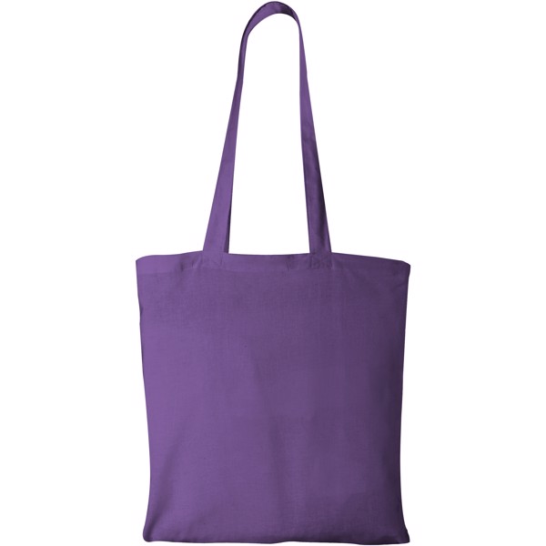 Shopper in cotone 140 g/m² Madras - 7L - Lavanda