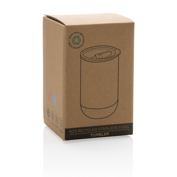 Kozarec Xd Collection, reciklirano jeklo, 360 ml - Bela