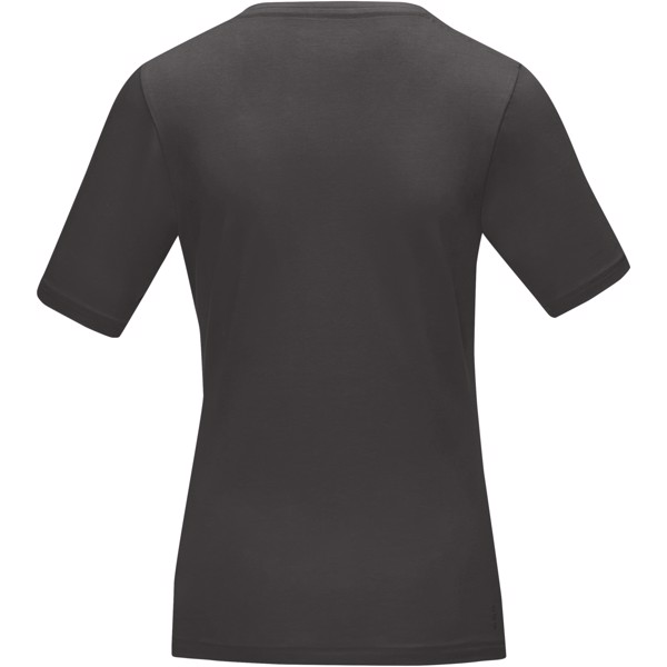 T-shirt Kawartha in tessuto organico a manica corta da donna - Grigio tempesta / S