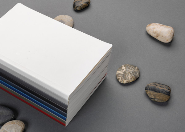 Impact softcover stone paper notebook A5 - White