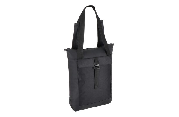 Sac à dos pour ordinateur portable rPET 600D Navi 36 x 40 x 10 cm - Noir