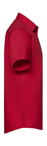 Tailored Poplin Shirt - Classic Red / 2XL
