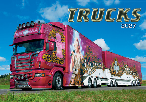 Nástěnný kalendář - Trucks