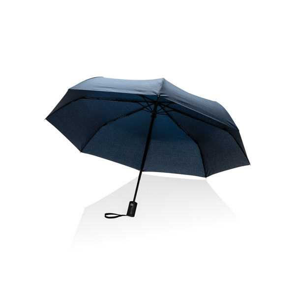 Parapluie 21" automatique en rPET 190T Impact AWARE™ - Bleu Marine