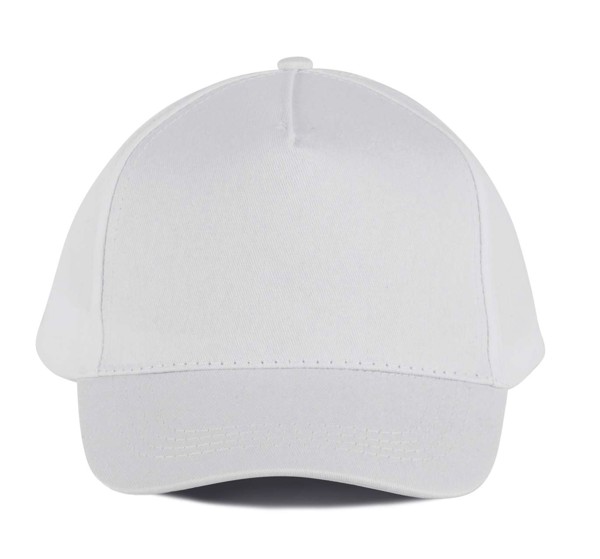 Cotton Cap - 5 Panels - White