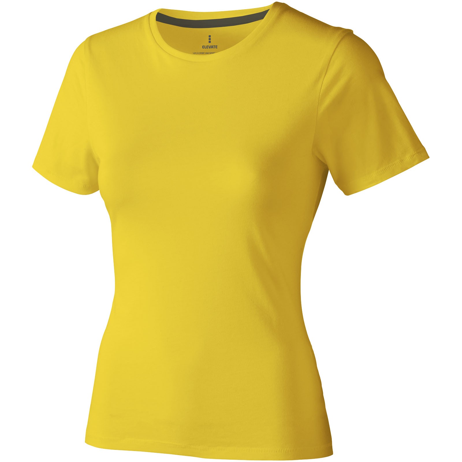 Camiseta de manga corta para mujer "Nanaimo" - Amarillo / M
