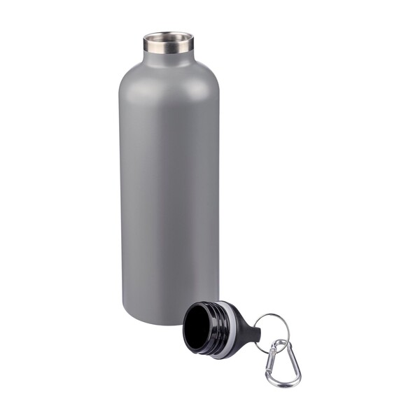 Garrafa Lysandra | Inox reciclado | 500 ml | 12h fria, 8h quente - cinzento