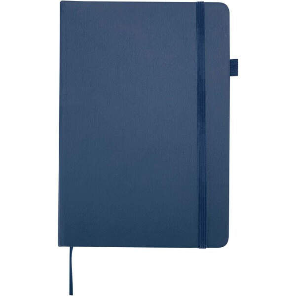 Liss A5 recycled plastic hard cover notebook - Ocean Blue