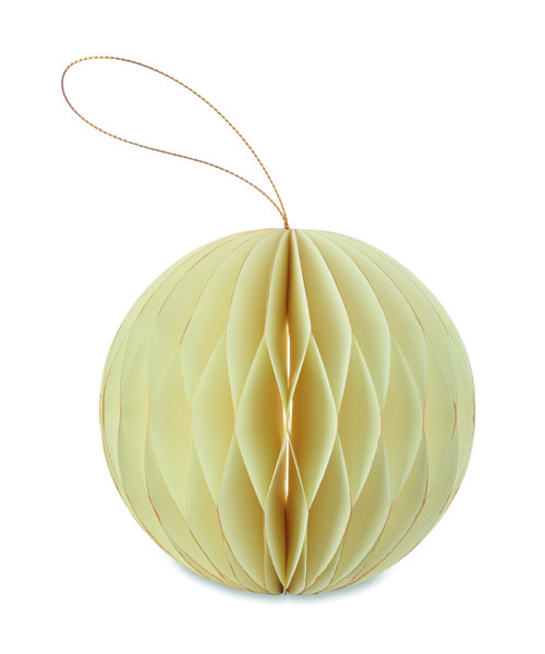 Foldable  XMAS bauble hanger Harmobauble - Beige