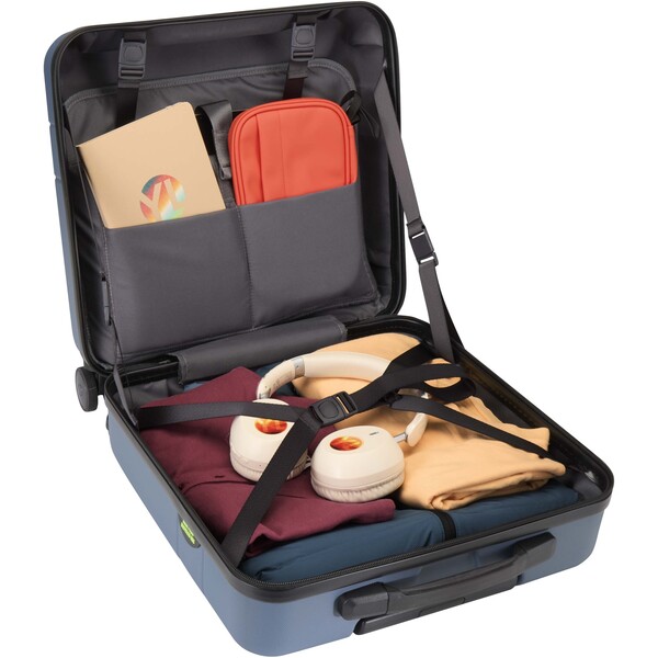 Rover 16” GRS recycled laptop trolley 30L - Hale Blue