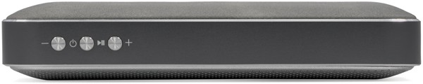BrandCharger Nano Charge wireless speaker - Black / Silver