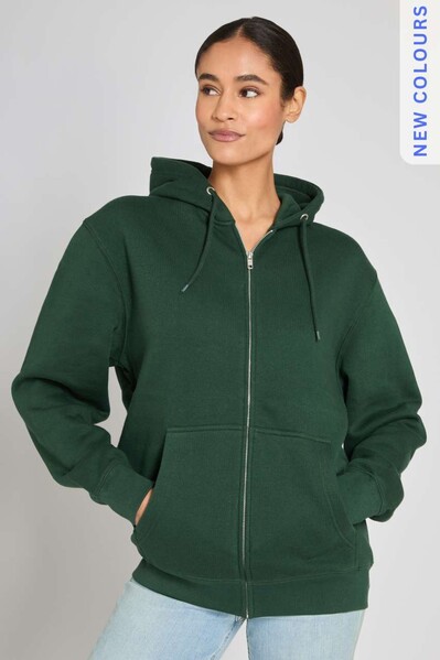 Premium Full Zip Hoodie - White / 2XL