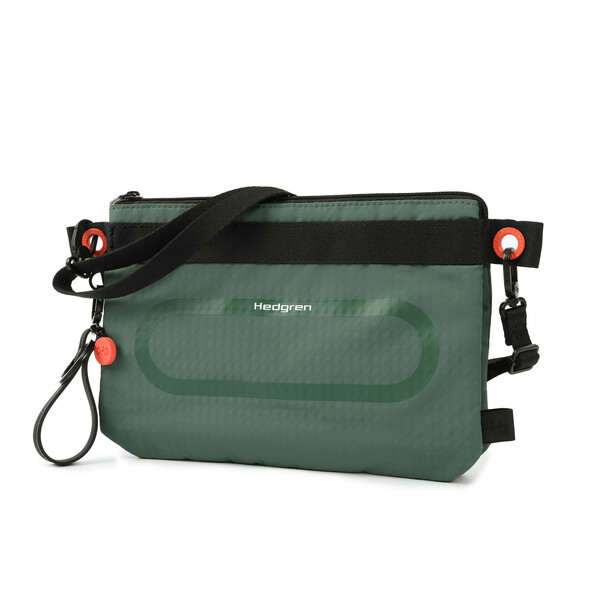 ICHI M | Crossover Mediu + RFID - Hedgren - Duck Green