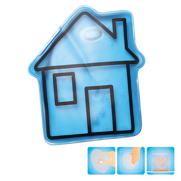 Gel Heating Pad "House"