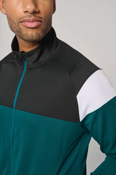 Adult Zipped Tracksuit Jacket - Dark Royal Blue / Navy / 3XL