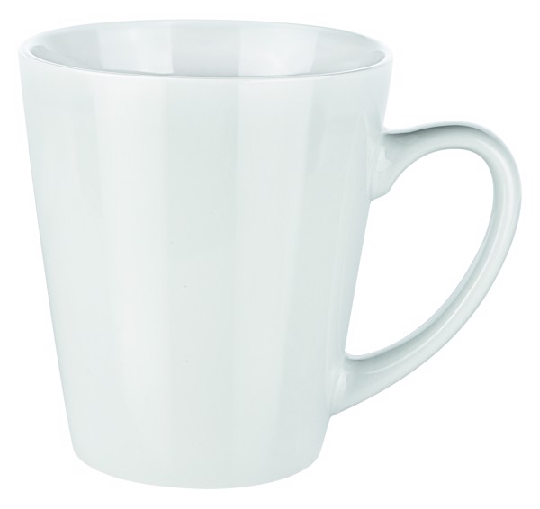 Mug Blanc Brillant Senator®, Pics Cosmos - Blanc