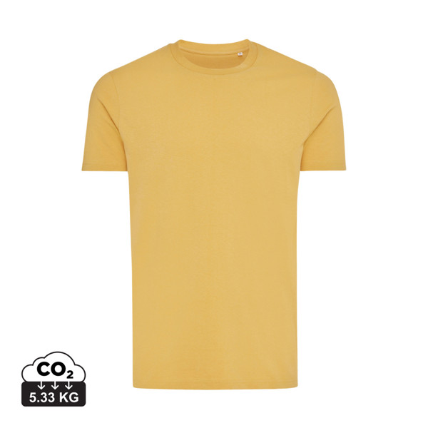 Iqoniq Bryce recycled cotton t-shirt - Ochre Yellow / XL