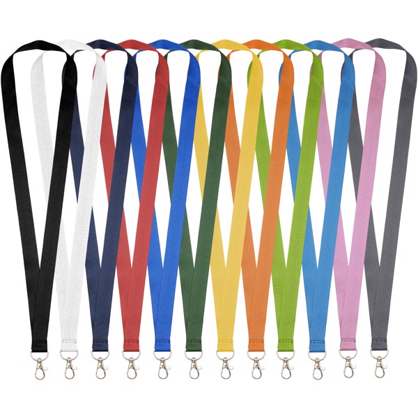 Lanyard Impey con comodo gancio - Navy
