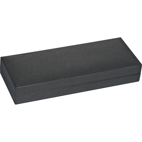 Ferraghini writing set with a ball pen and a rollerball pen ANASTAZJA - Black