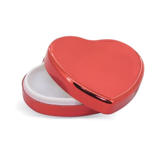 LIP BALM HEART - Red