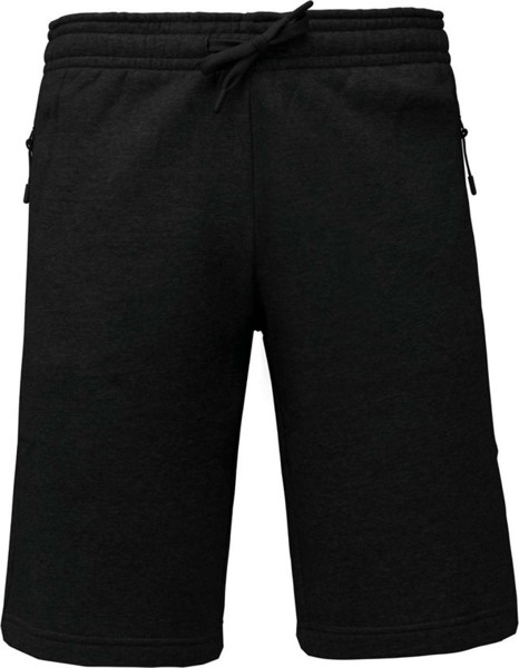 Kid's Fleece Multisport Bermuda Shorts - Black / 8/10