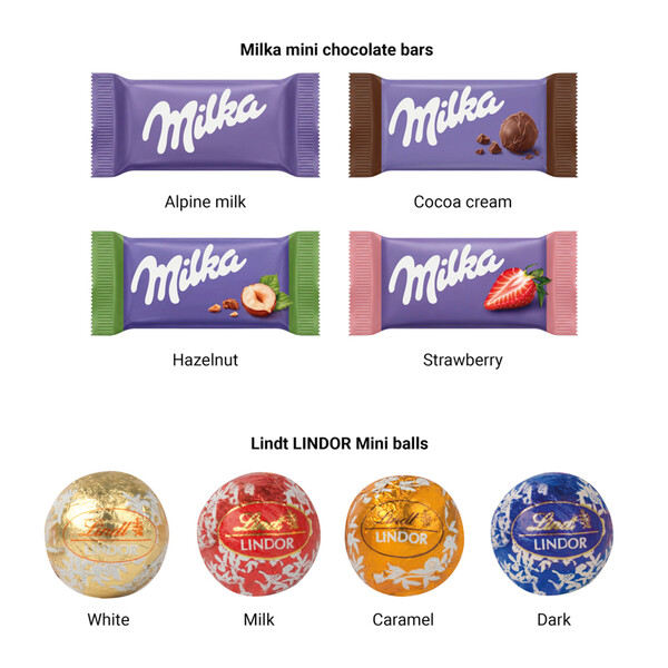 Advent calendar truck, Lindt LINDOR mini balls
