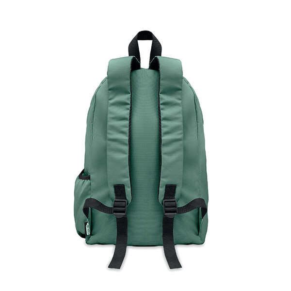Plecak z poliestru 600D RPET Bapal+ - Ciemnozielony