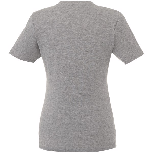 T-shirt damski z krótkim rękawem Heros - Szary melanż / XL