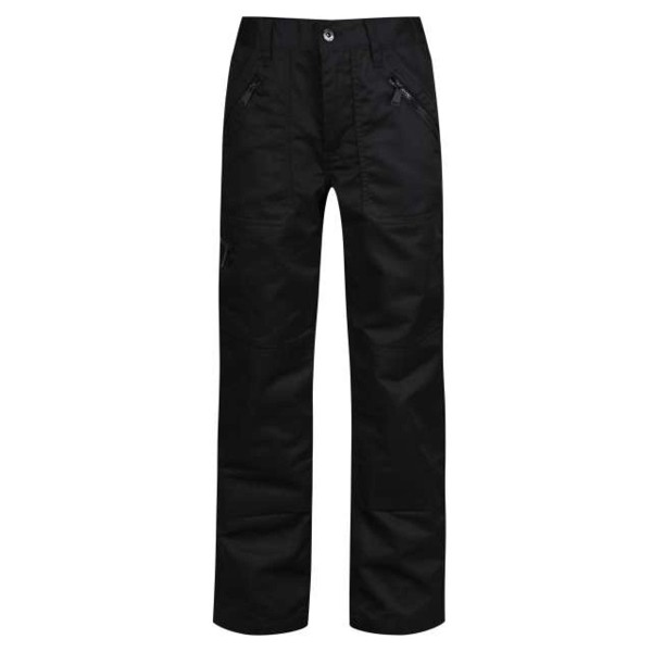 Women's Pro Action Trousers (Short) - Black / M