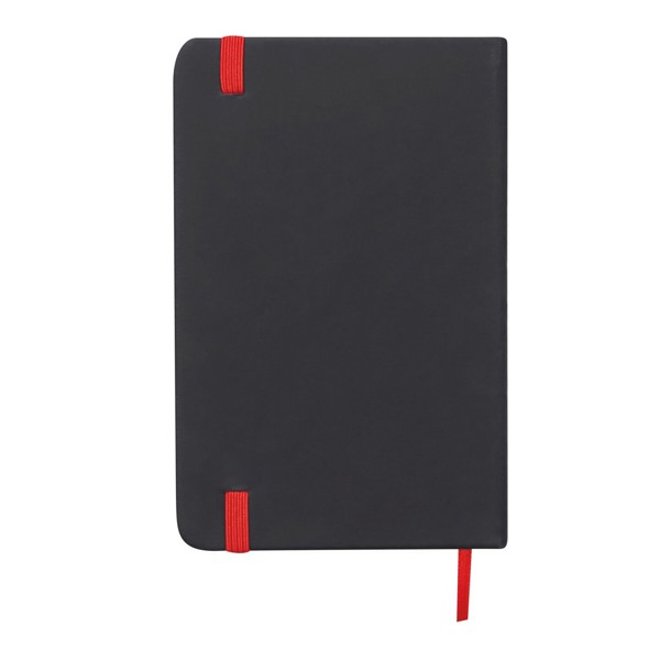 Notizbuch Lector Im Din-A6-Format - Rot / Schwarz