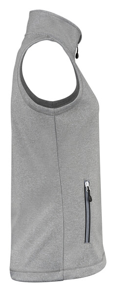 Printer Powerslide Vest Lady Grey Melange XXL