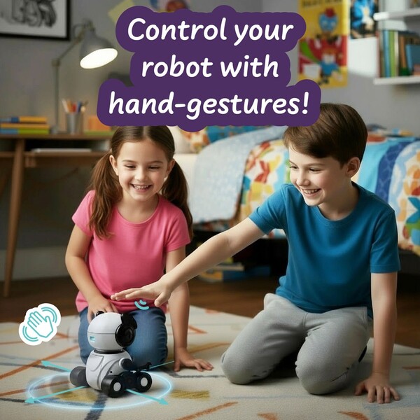ROMI INTELLIGENT ROBOT. Educational toy for children