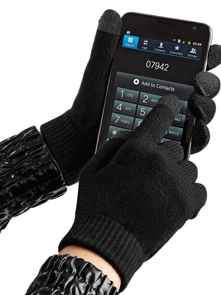 Touchscreen Smart Gloves - Black / L/XL