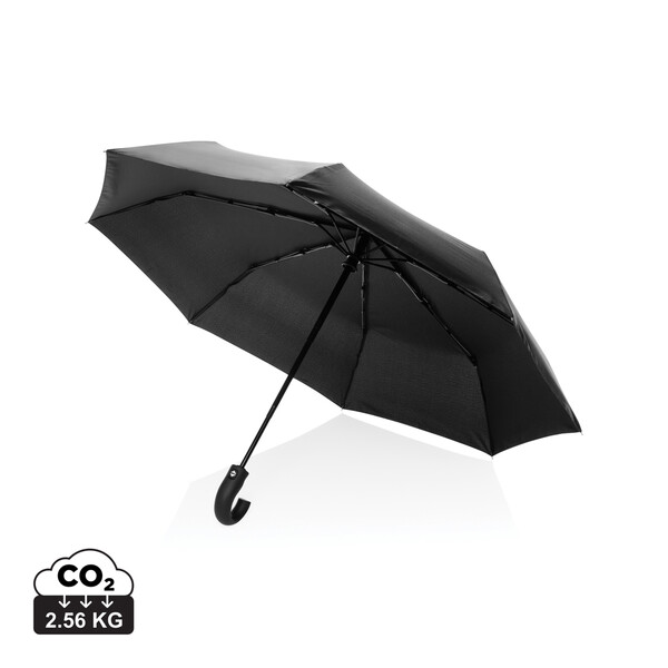 KENTO URBAN 21'' AWARE™ 190T RPET auto open/close umbrella - Black