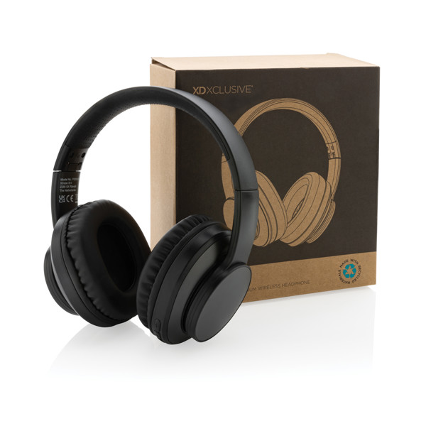 Terra RCS recycled aluminium wireless headphone