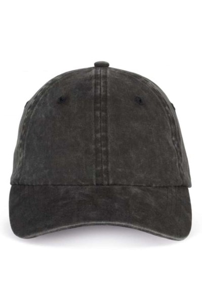 Unisex  Faded Cap - Washed Black