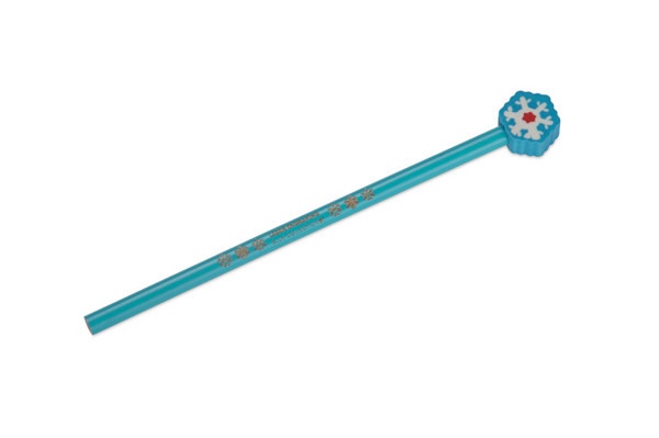 Bleistift mit Radiergummi CHRISTMAS - Weihnachtsbaum - blau