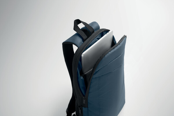 Sac à dos extensible 600D RPET Xpanda - Bleu