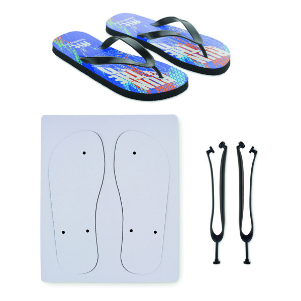 Do Mel copati za na plažo, gumijast podplat, PVC trakovi