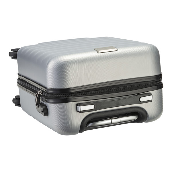 Hard Abs Carry-On-Sized Trolley - Silver