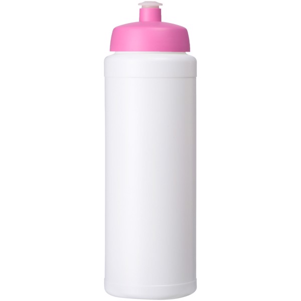 Bouteille de sport Baseline® Plus 750ml couvercle sport - Blanc / Rose